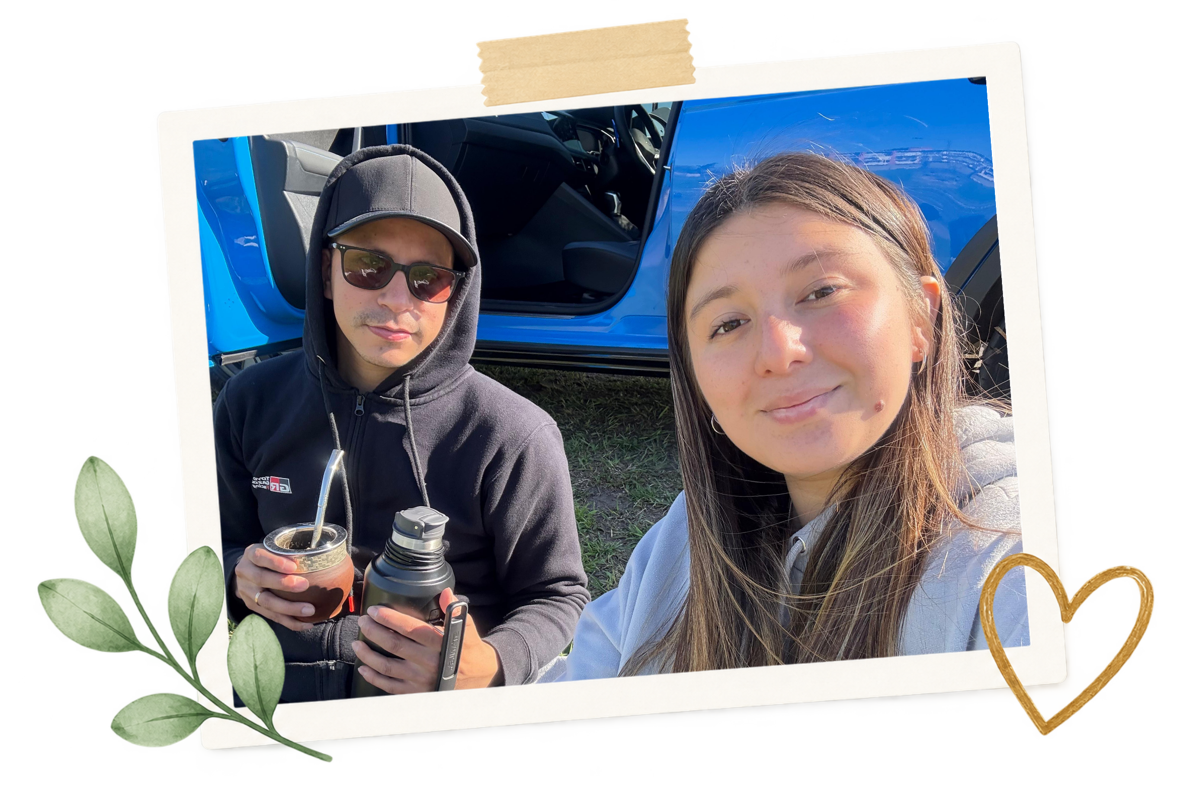 Fotografía de Jesús y Celeste